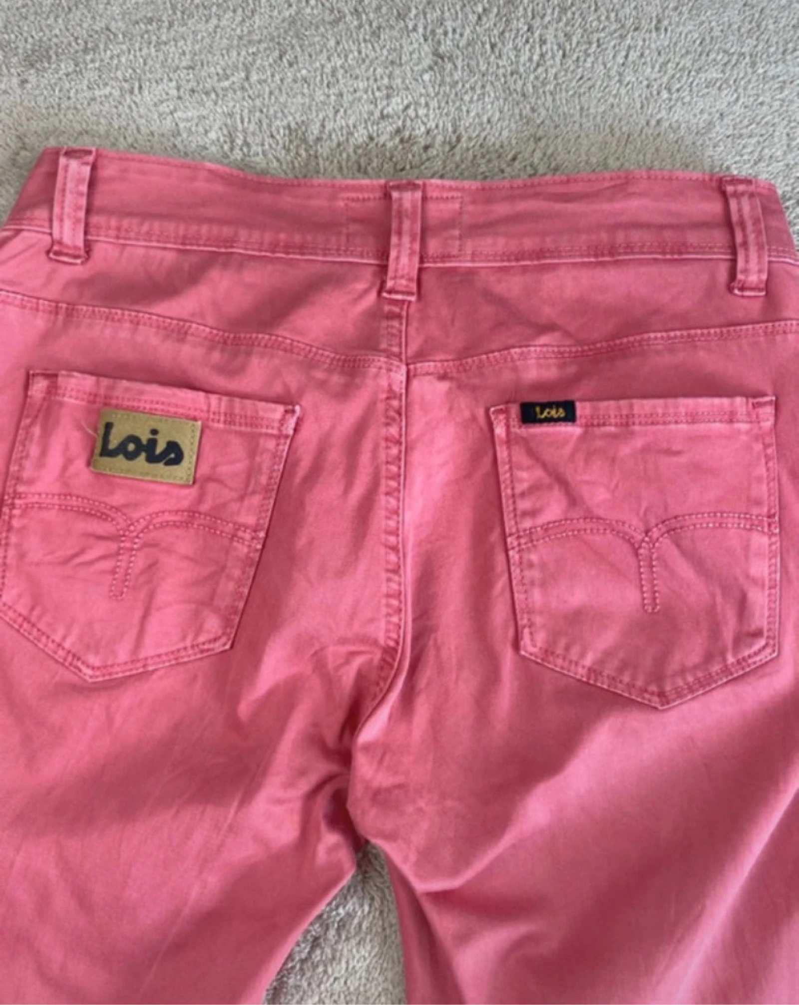 Lois Jeans Retos Rosa Vintage Y2K Tamanho 30 (EU 40) – photo 9
